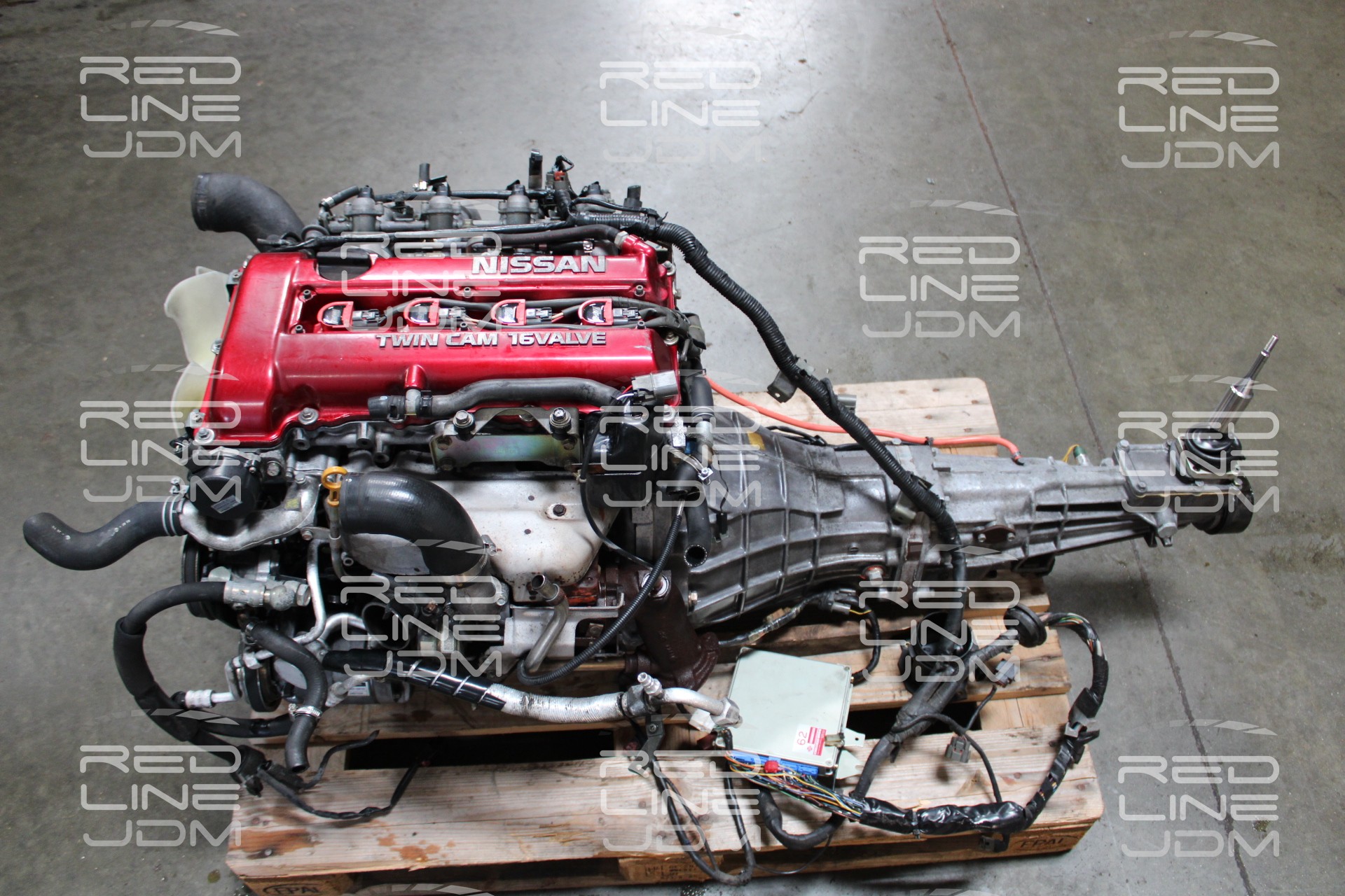 JDM SR20DET NISSAN SILVIA S13 2.0L REDTOP TURBO ENGINE 5SPD